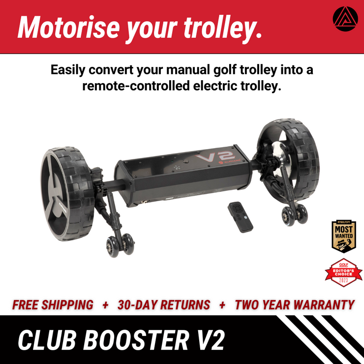 Club Booster Electric Golf Trolley with remote