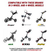 compatible golf push trolleys