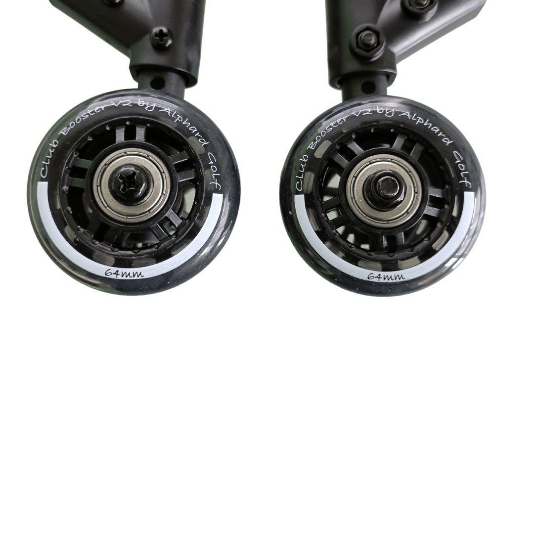Alphard Club Booster E-Wheels Replacement Bracket - Fits CaddyTek Golf Push Carts (Bracket Only)
